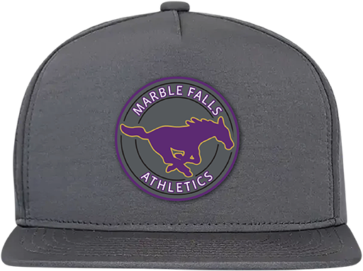 Marble Falls Mustangs - PVC Hat Patch (Pro Series 2)