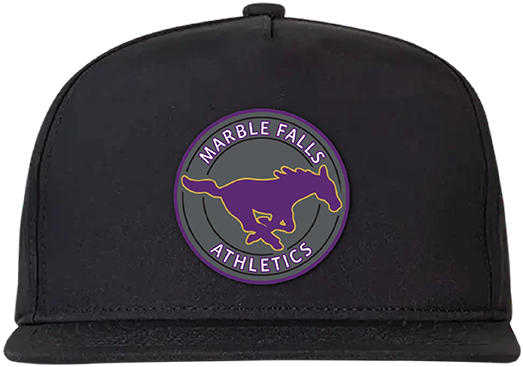 Marble Falls Mustangs - PVC Hat Patch (Pro Series 2)