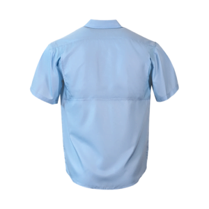 PS100HPS Short Sleeve Fishing Shirt - Carolina Blue