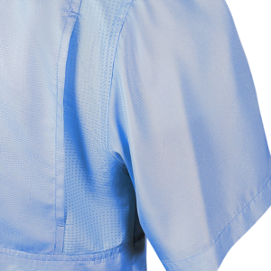 PS100HPS Short Sleeve Fishing Shirt - Carolina Blue