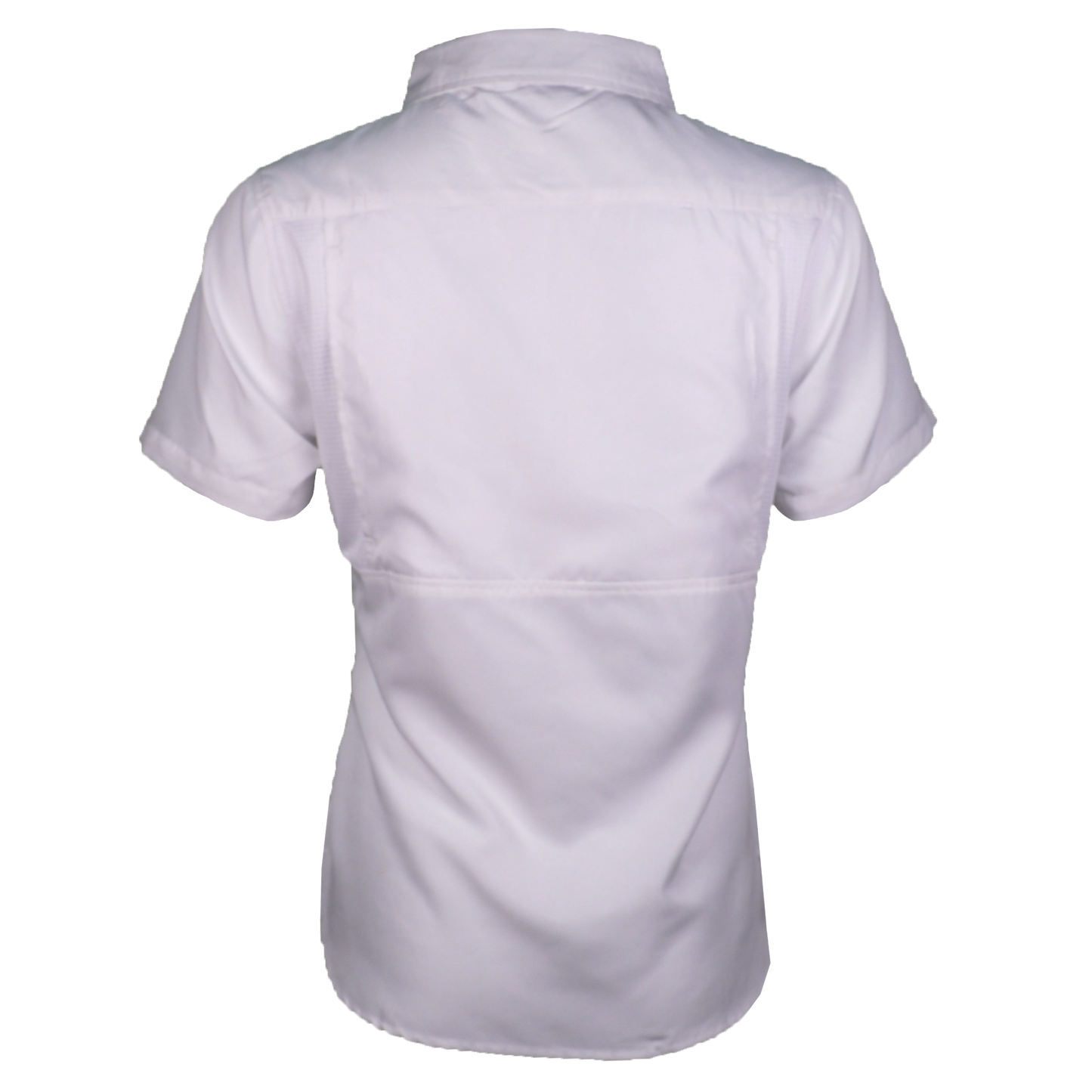 *Limited Stock* Women's Short Sleeve Fishing Shirt - Salt White