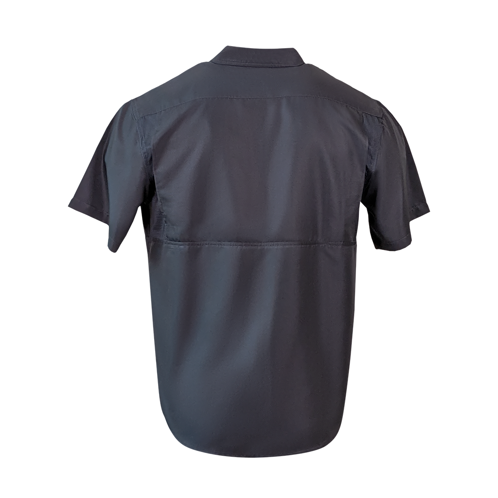 PS100HPS **DISCONTINUED** Short Sleeve Fishing Shirt - Fossil Gray