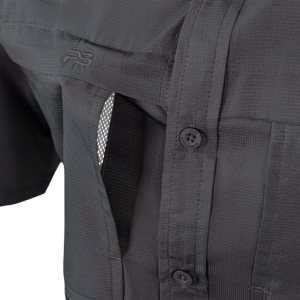 *Limited Stock* Short Sleeve Fishing Shirt - Fossil Gray