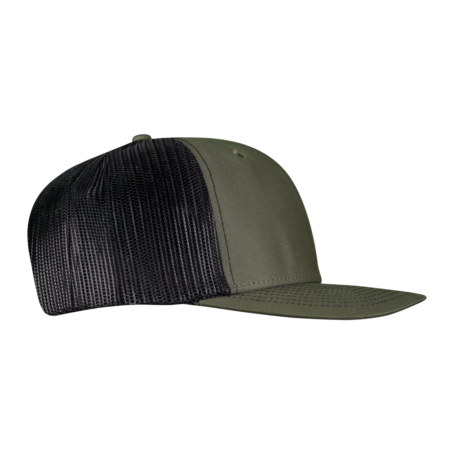 PS110 Flex Fitted Hat - Olive Green