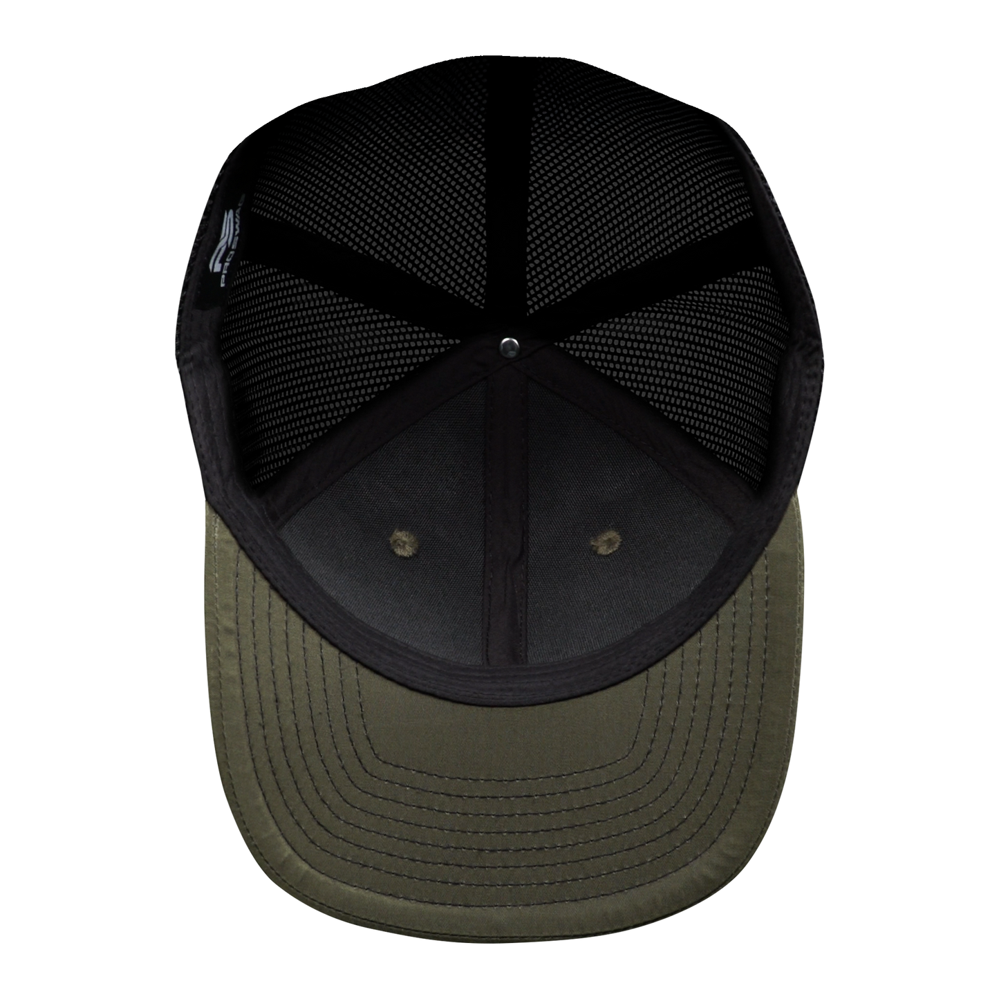 PS110 Flex Fitted Hat - Olive Green