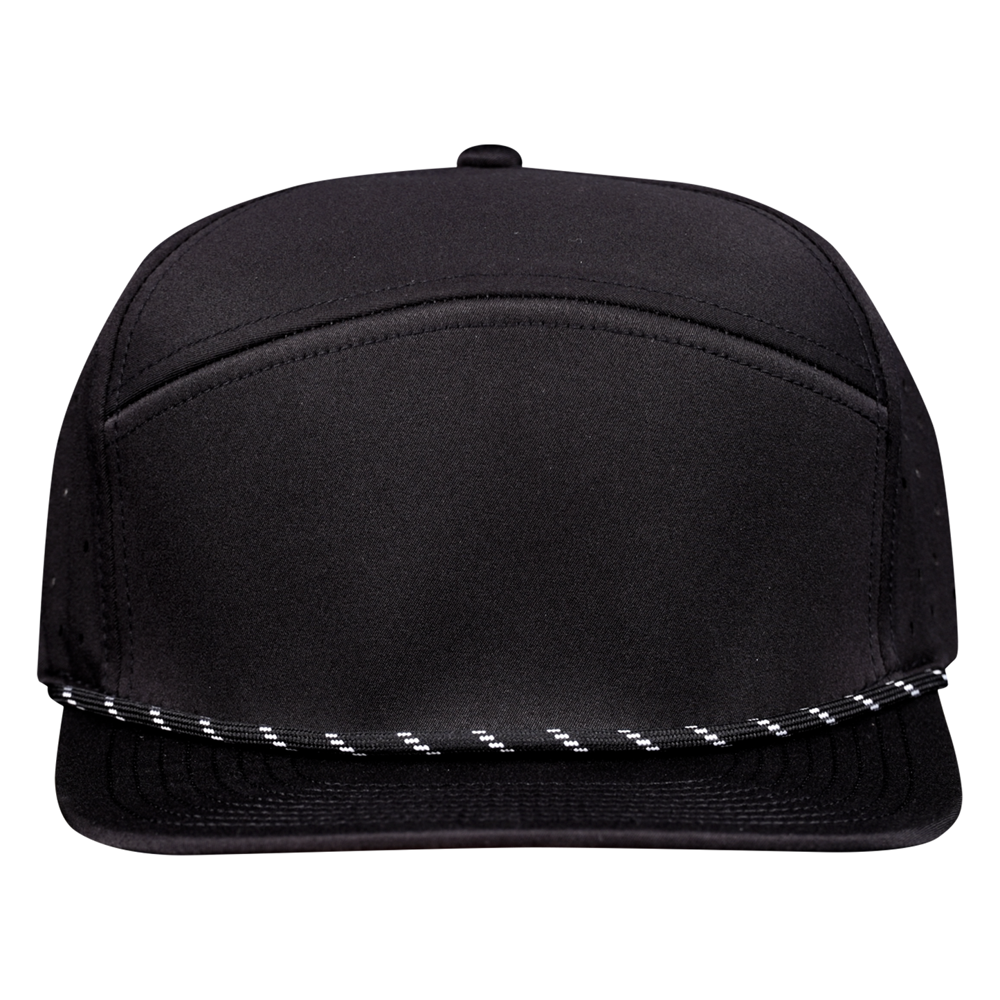 PS120R Sable (Black Rope) 6 Panel Waterproof Golf Hat