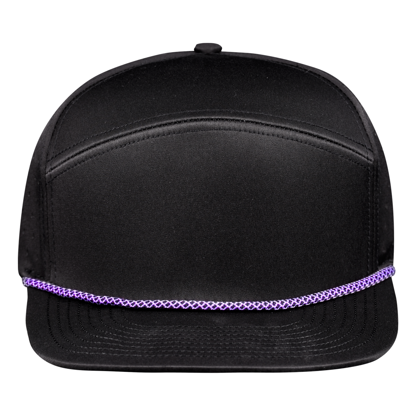 PS120R Sable (Purple Rope) 6 Panel Waterproof Golf Hat