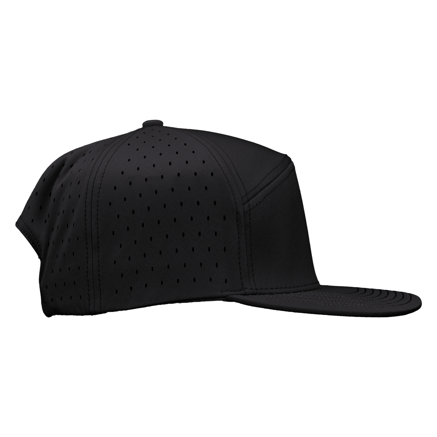 ProSeries 6-Panel Waterproof Golf Hat - Sable Black