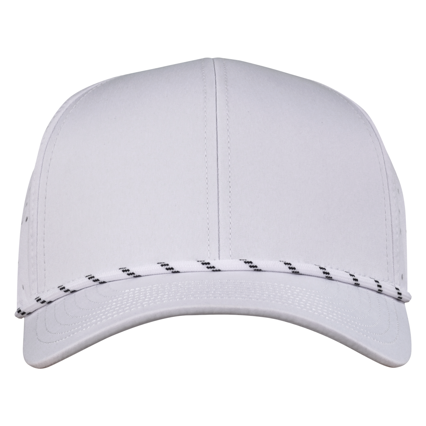 Performance Series 6-Panel Classic Waterproof Golf Hat with Visor Rope