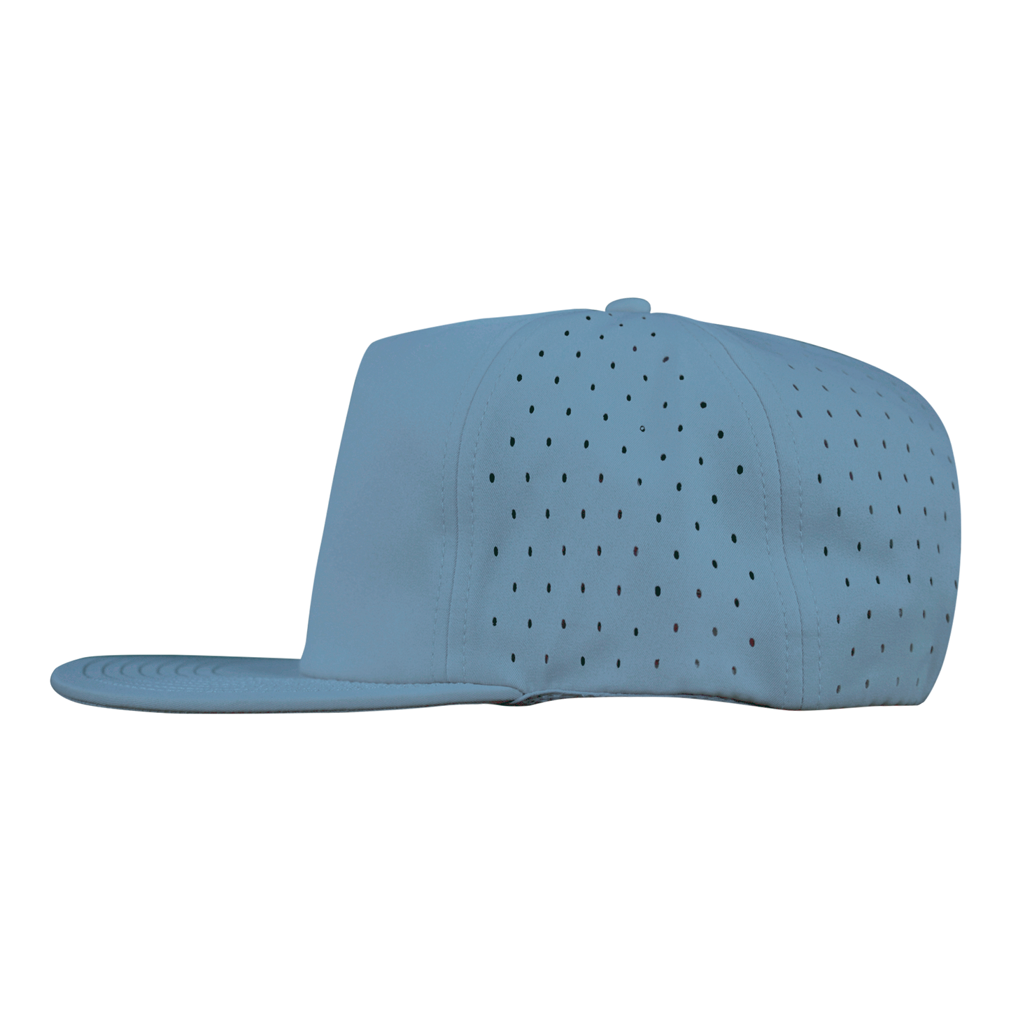 PS124 Graphite Blue 5 Panel Waterproof Non-Structured Golf Hat