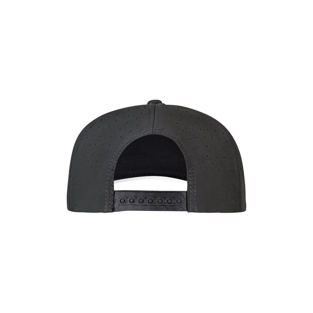 PS140 5-Panel Visor Rope Golf Hat - Sable Black