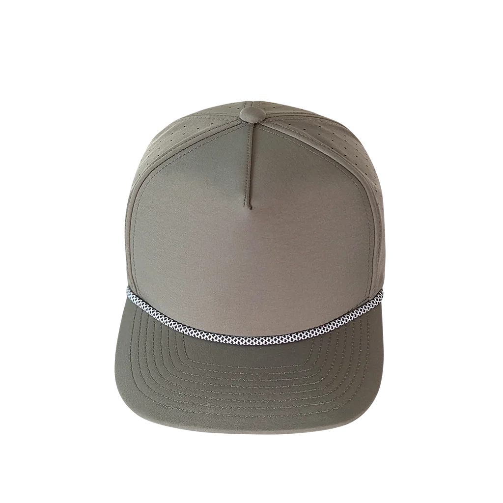 PS140 5-Panel Visor Rope Golf Hat - Vista Green