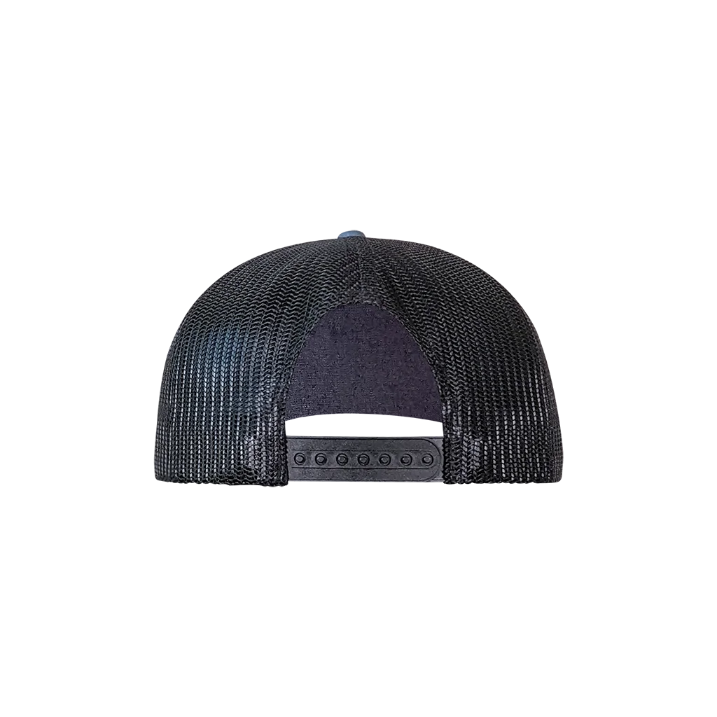 PS169 7-Panel Visor Rope Hat - Pelagic Blue