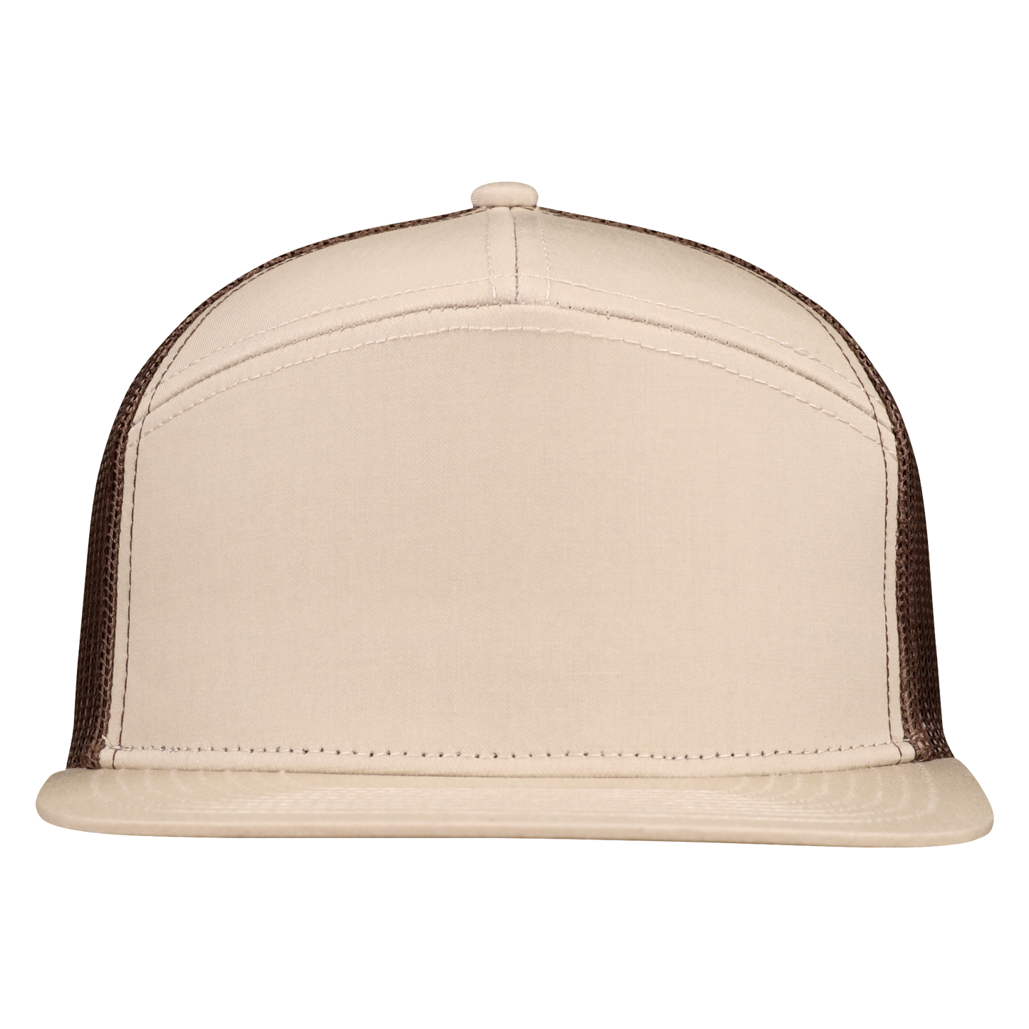 *Limited Stock* High-Profile 7-Panel Hat - Padre Tan