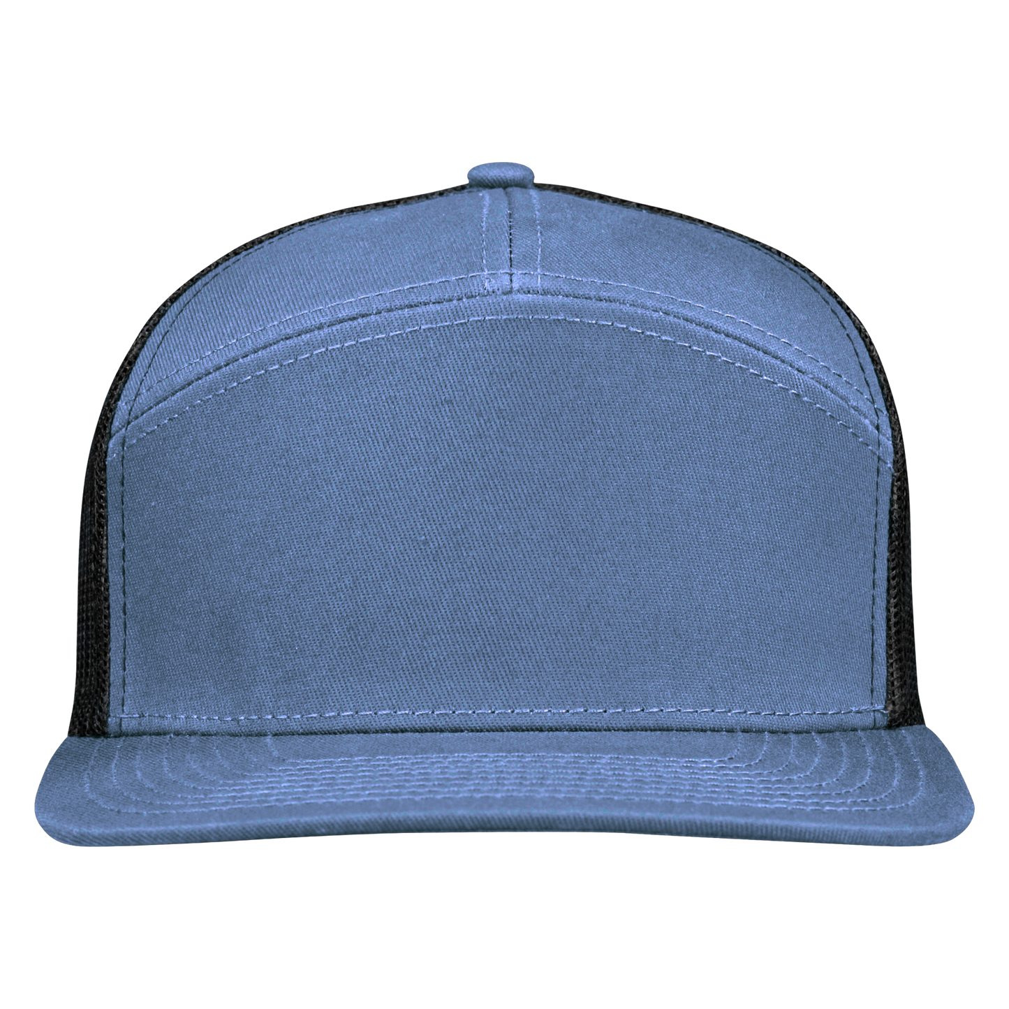 *Limited Stock* High-Profile 7-Panel Hat - Reef Blue