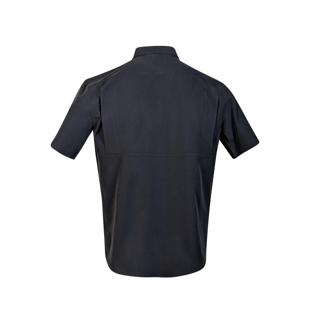 *Limited Stock* Pro Series Flex Short Sleeve Fishing Shirt - Sable Black