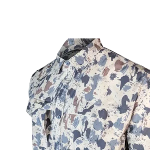 PS210 Short Sleeve Fishing Shirt - Arctic Camo 9