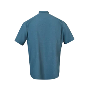 PS210 Short Sleeve Fishing Shirt - Reef Blue