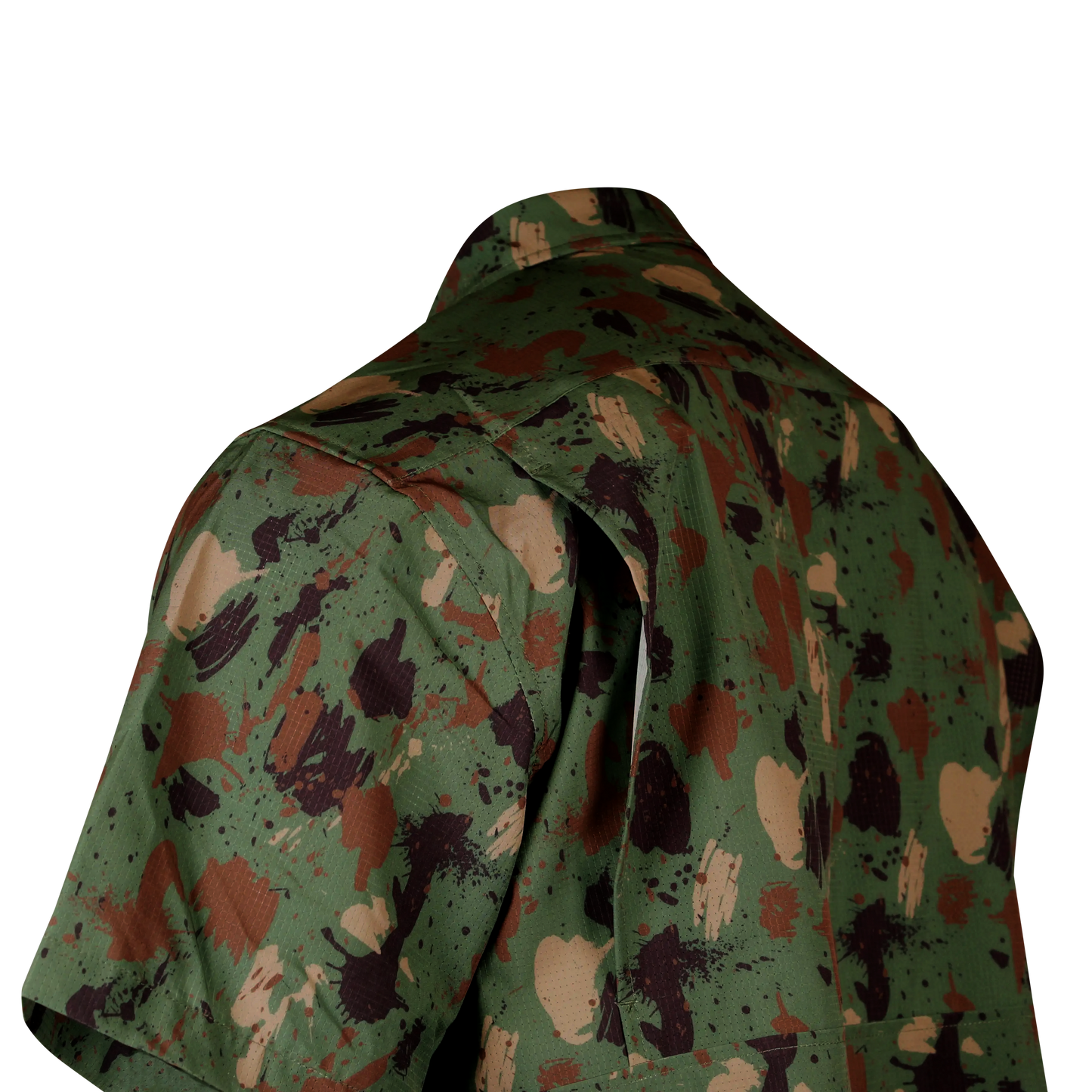 PS210 Short Sleeve Fishing Shirt-Artemis Camo 10