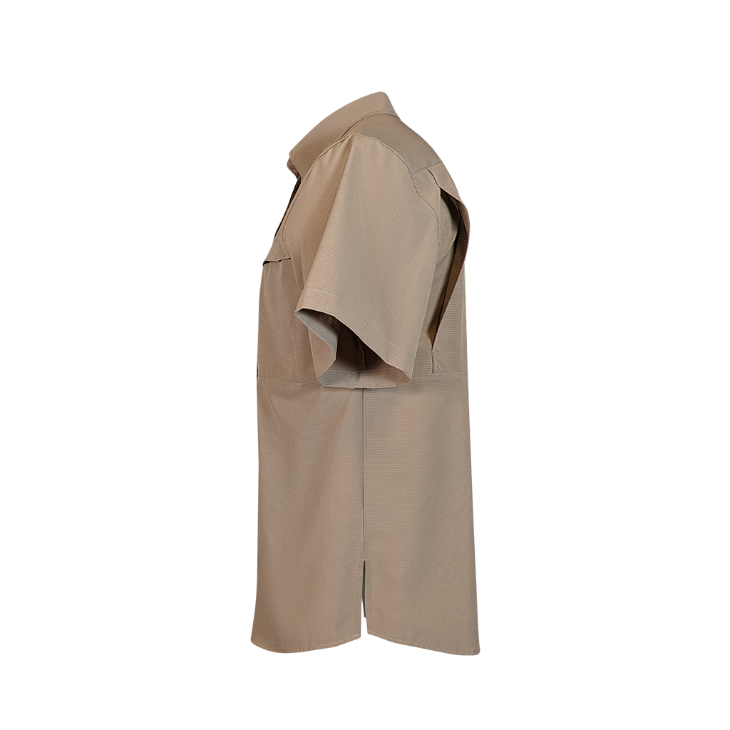 Premium Series Short Sleeve Fishing Shirt - Mesa Tan