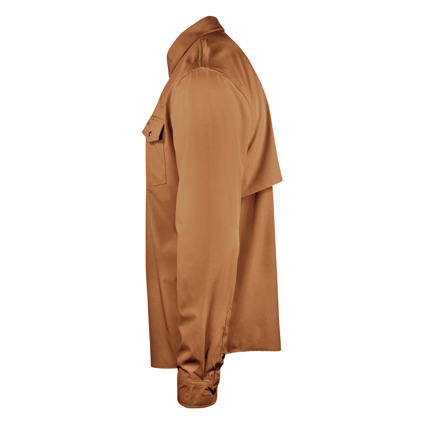 PS220LS Long Sleeve Premium Western Pearl Snap Flex Shirt-Sienna