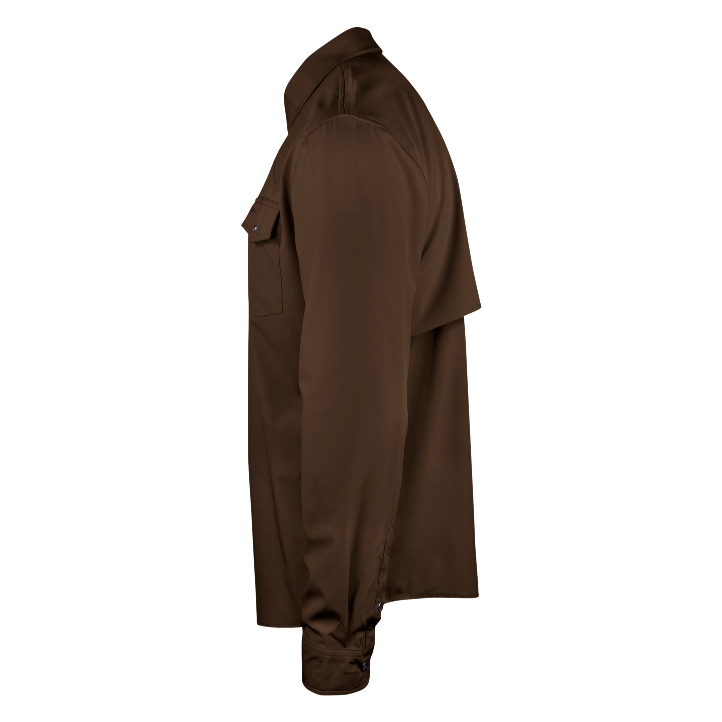 PS220LS Long Sleeve Premium Western Pearl Snap Flex Shirt-Umber