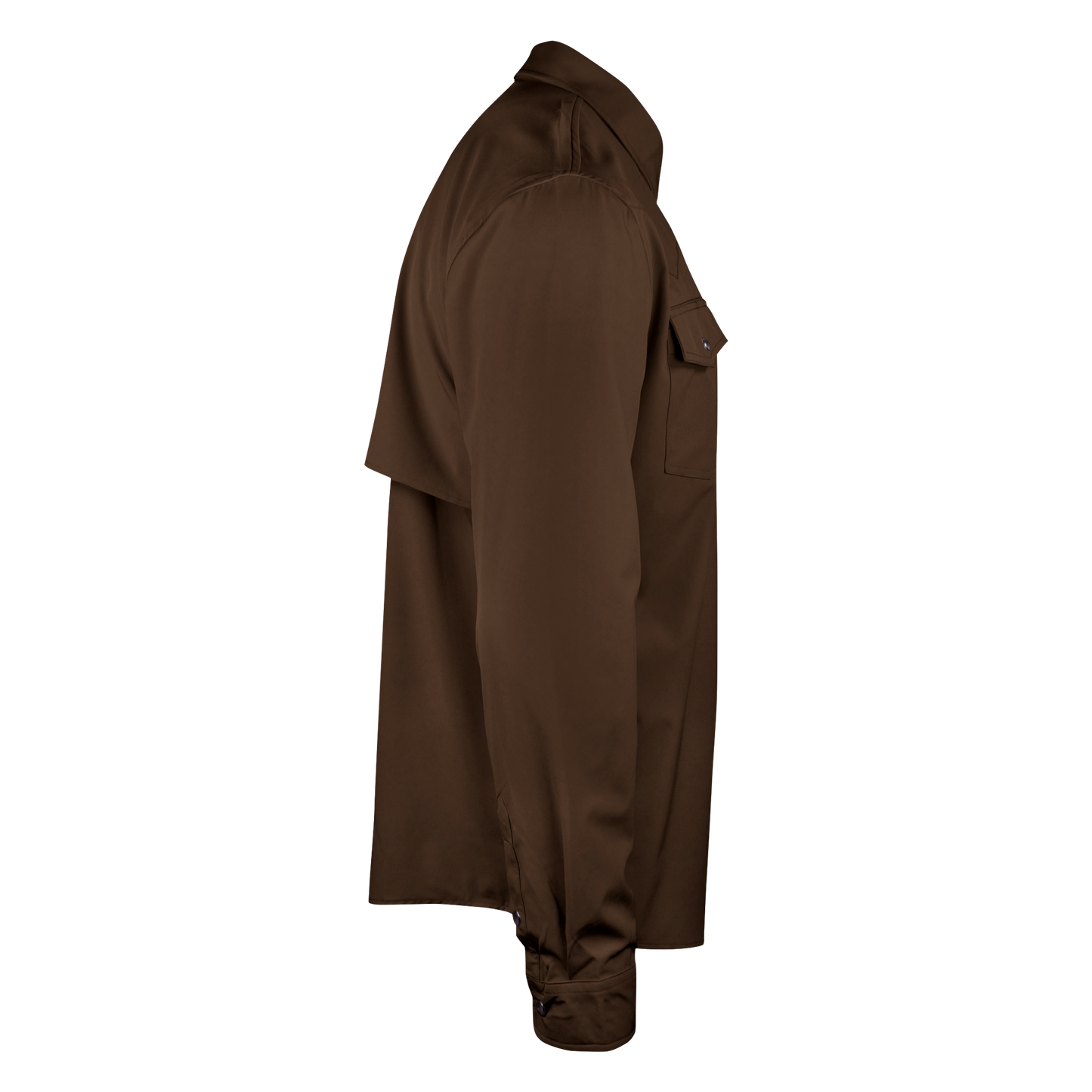PS220LS Long Sleeve Premium Western Pearl Snap Flex Shirt-Umber