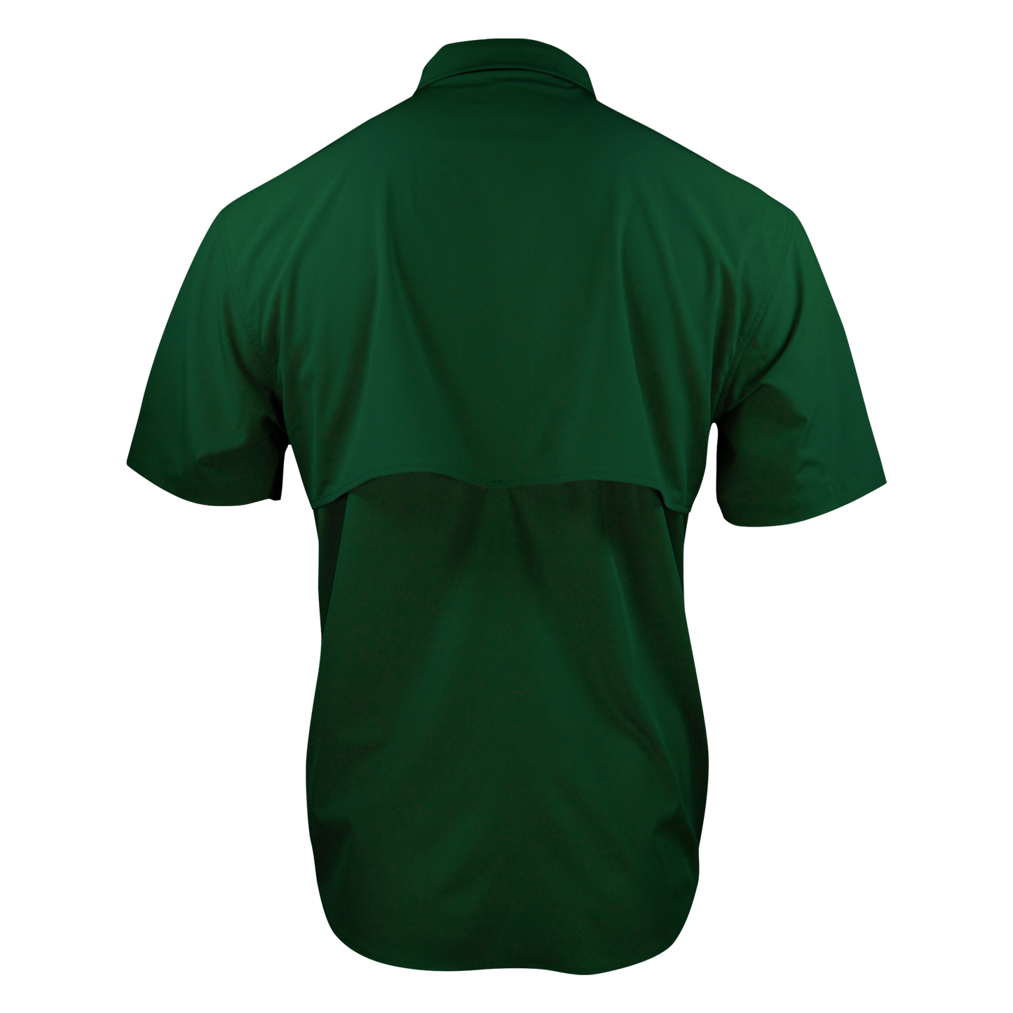 Short Sleeve Premium Western Pearl Snap Flex Shirt - Brunswick Green
