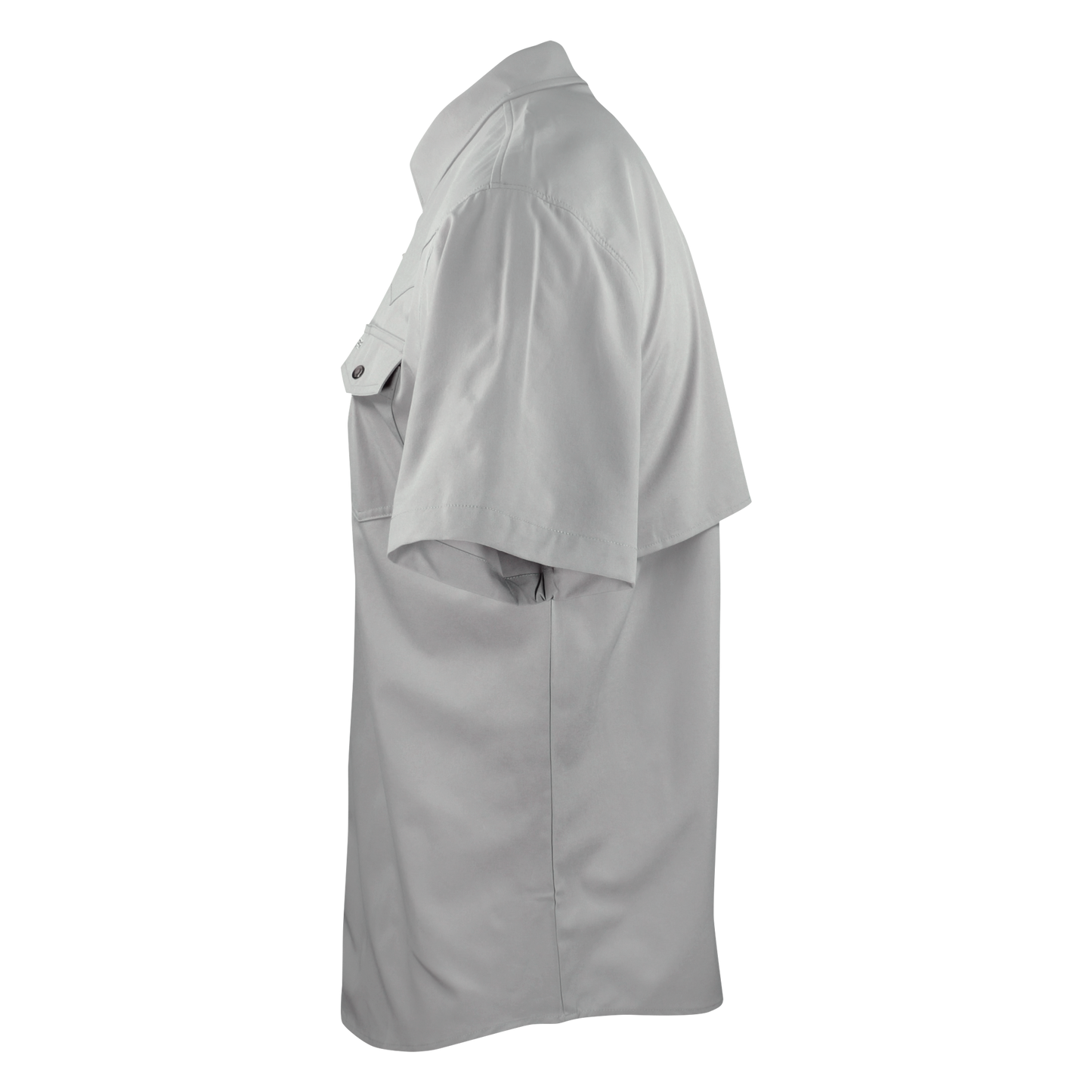 PS220SS Short Sleeve Premium Western Pearl Snap Flex Shirt-Fossil Gray