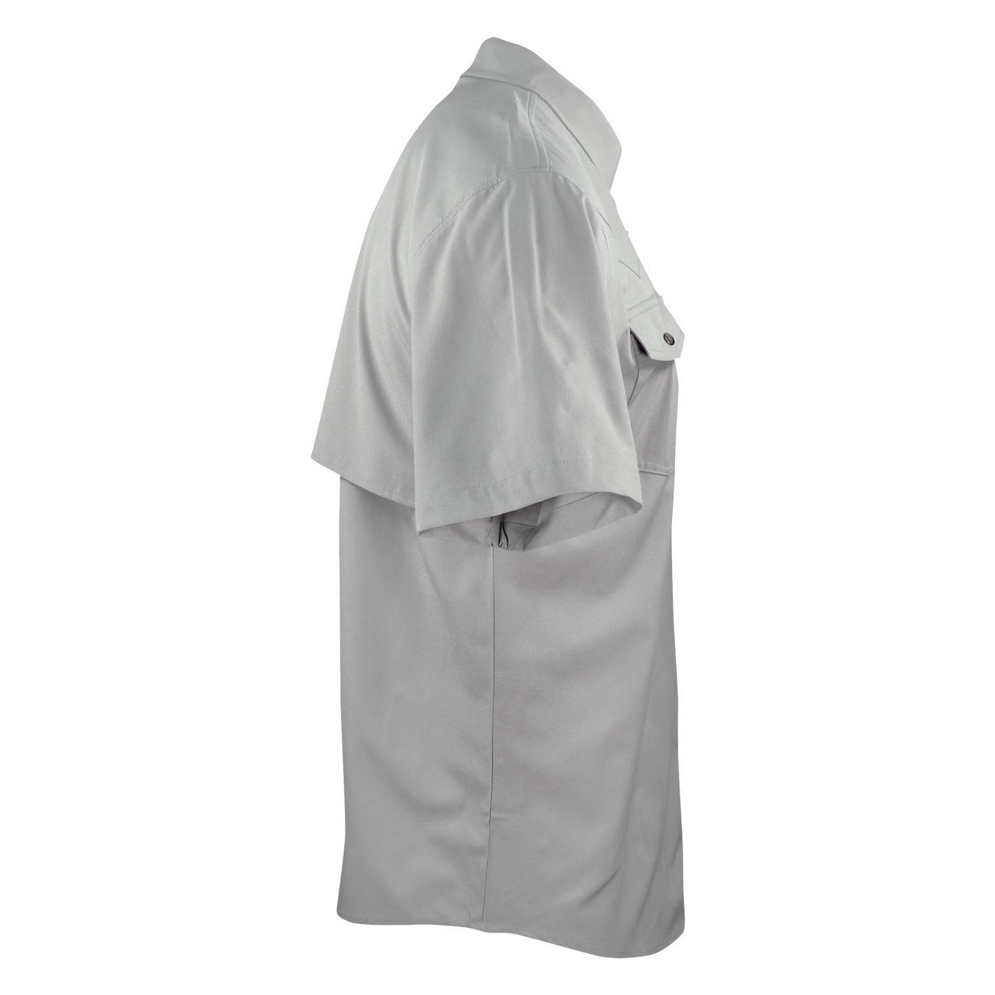 PS220SS Short Sleeve Premium Western Pearl Snap Flex Shirt-Fossil Gray
