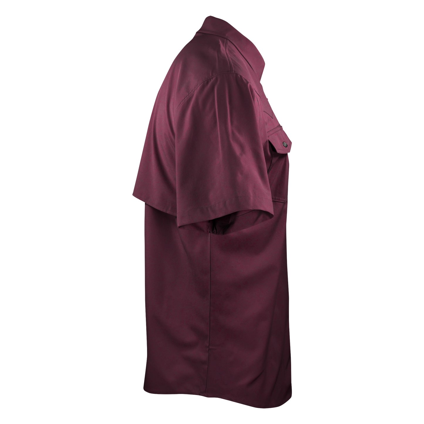 PS220SS Short Sleeve Premium Western Pearl Snap Flex Shirt-Sangria