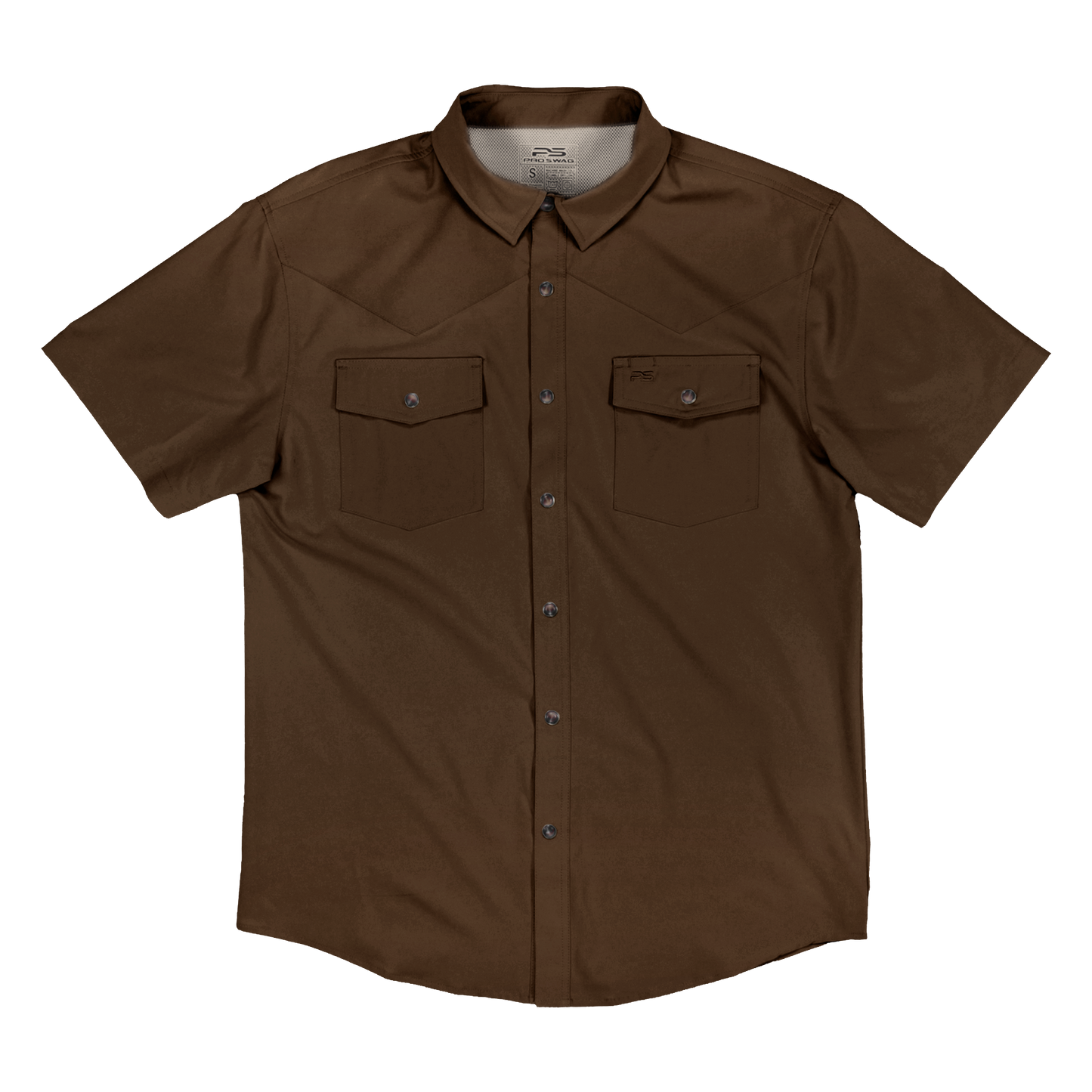 Short Sleeve Premium Western Pearl Snap Flex Shirt
