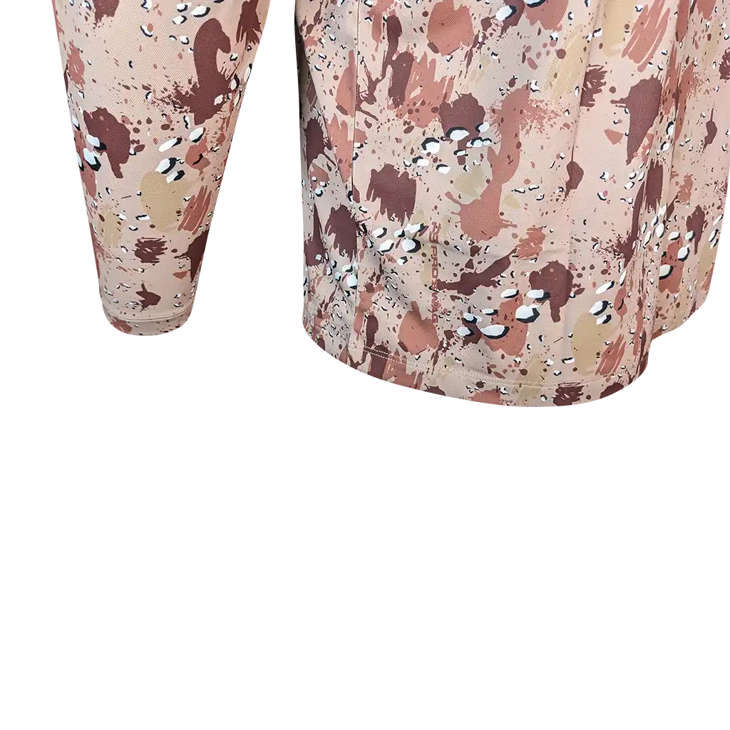 PS300 Long Sleeve Performance Fishing Shirt Chocolate Chip Camo 13