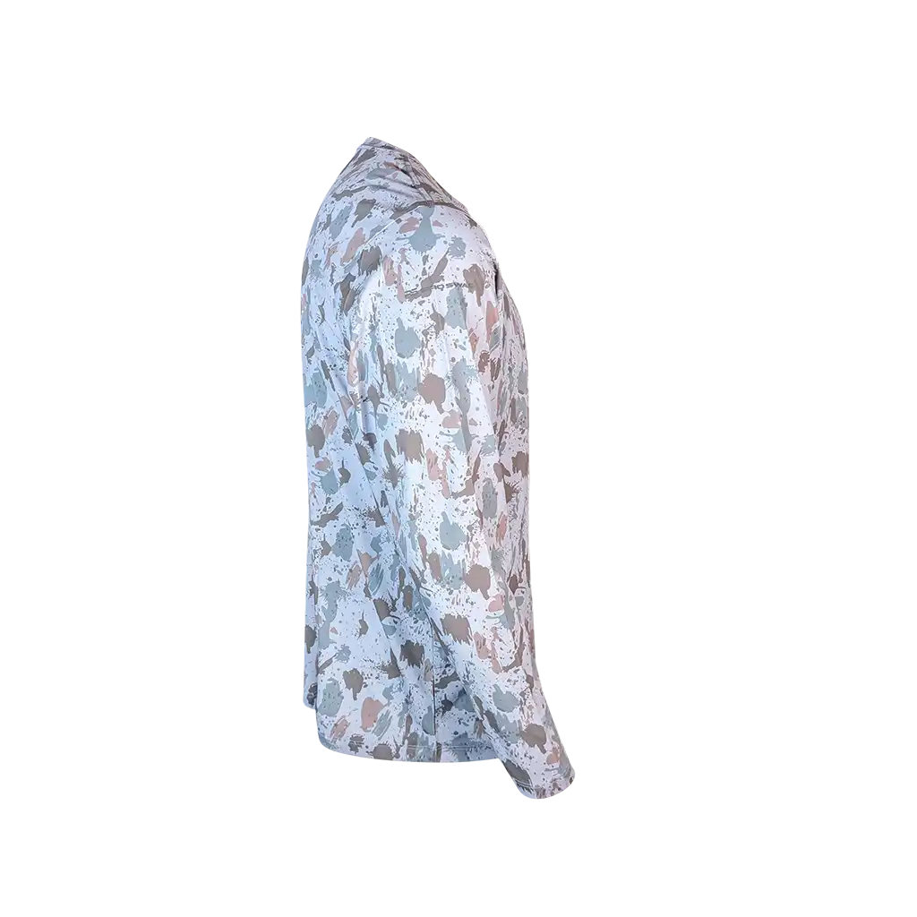 ProTek™ Camo Long Sleeve Crew Neck - Glacial