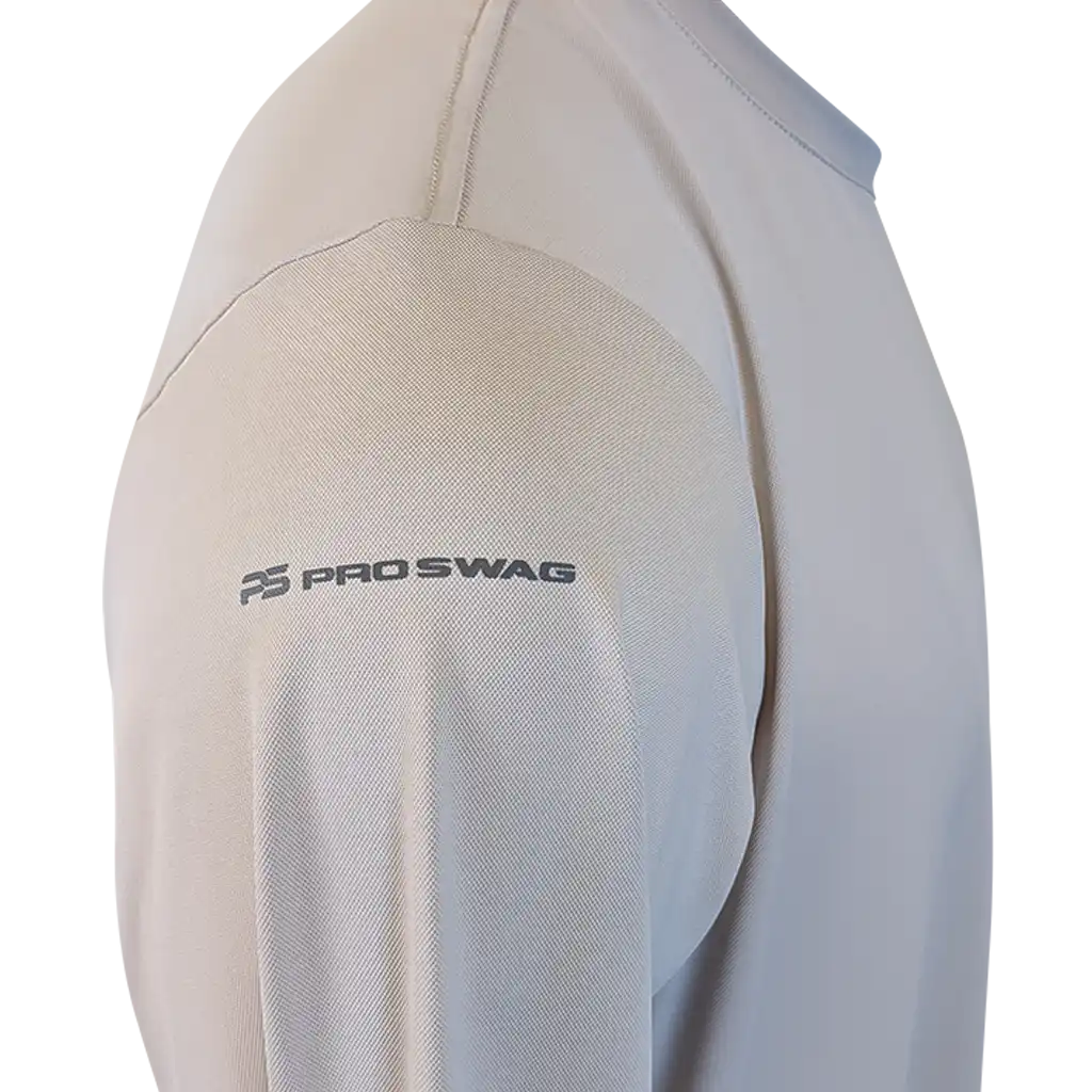 ProTek™ Long Sleeve Crew Neck - Oyster White