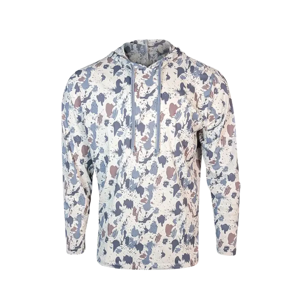 PS300H Long Sleeve Performance Fishing Hoodie - Arctic Camo 9