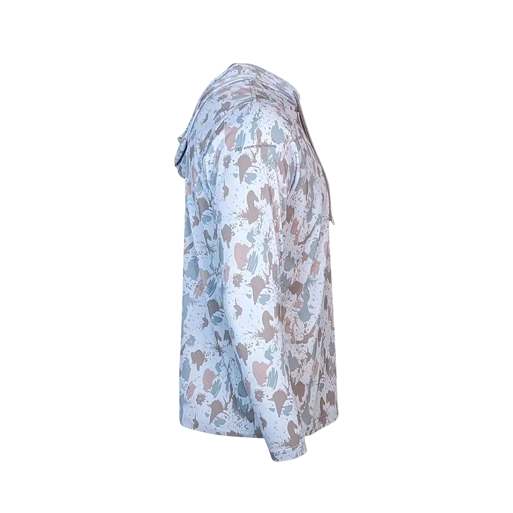 PS300H Long Sleeve Performance Fishing Hoodie - Glacial Camo 2