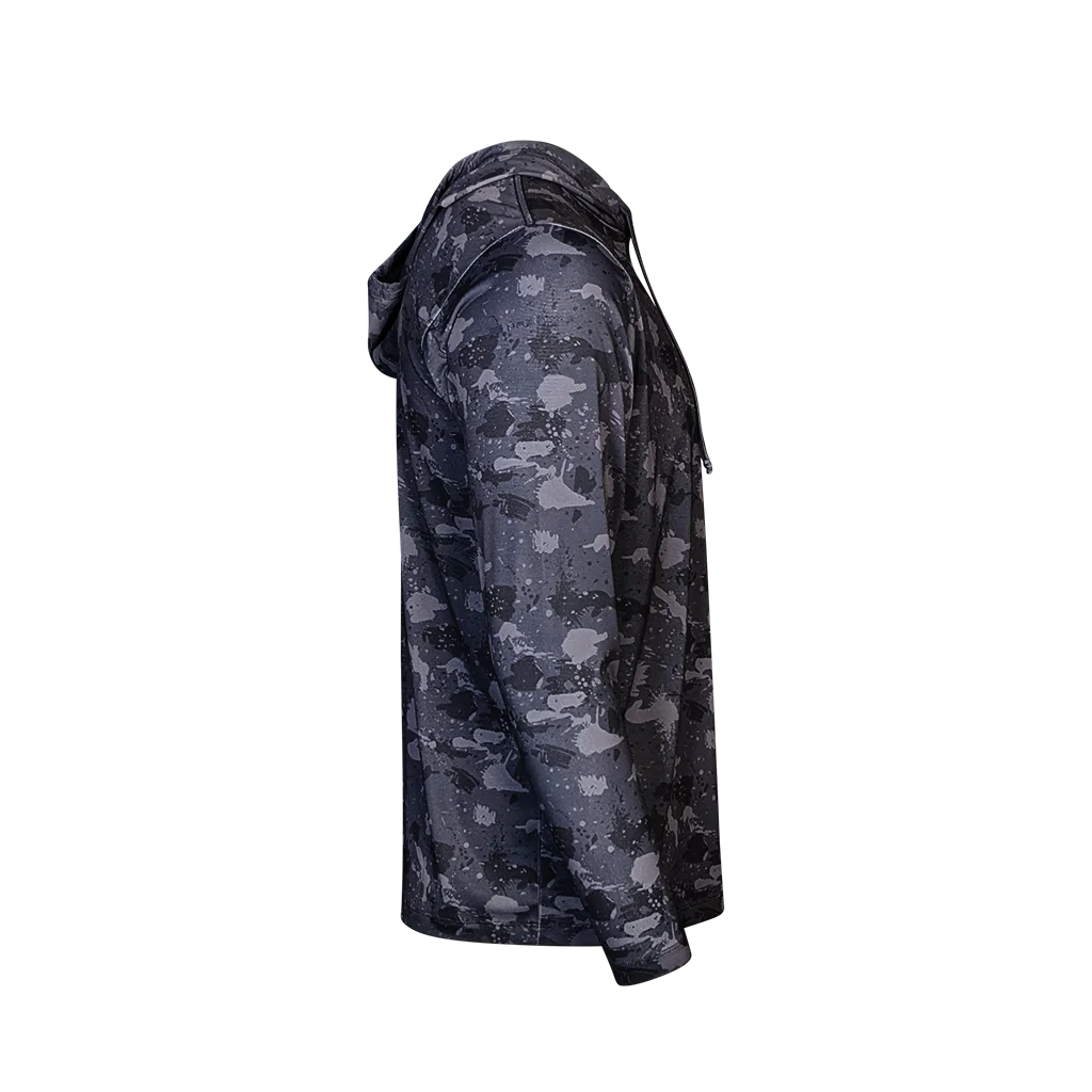 ProTek™ Camo Long Sleeve Hoodie - Volcanic