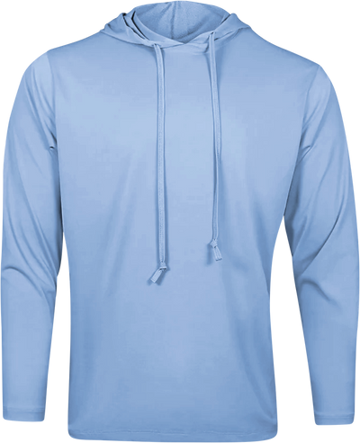PS300H Long Sleeve Performance Fishing Hoodie - Coastal Blue