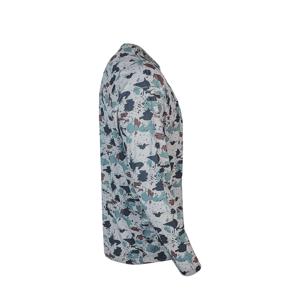ProTek™ Camo Long Sleeve Crew Neck - Baja