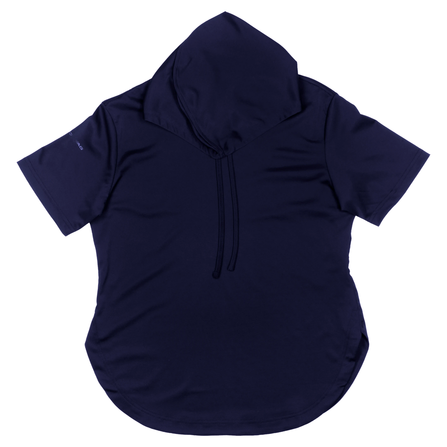 ProTek™ Women's Short Sleeve Hoodie - Midnight Blue
