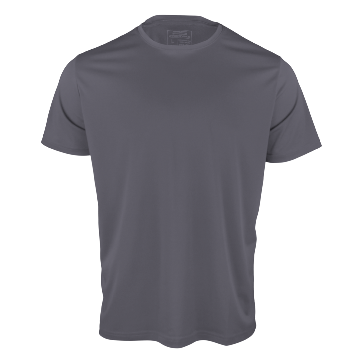 ProTek™ Youth Short Sleeve Crew Neck -Fossil Gray