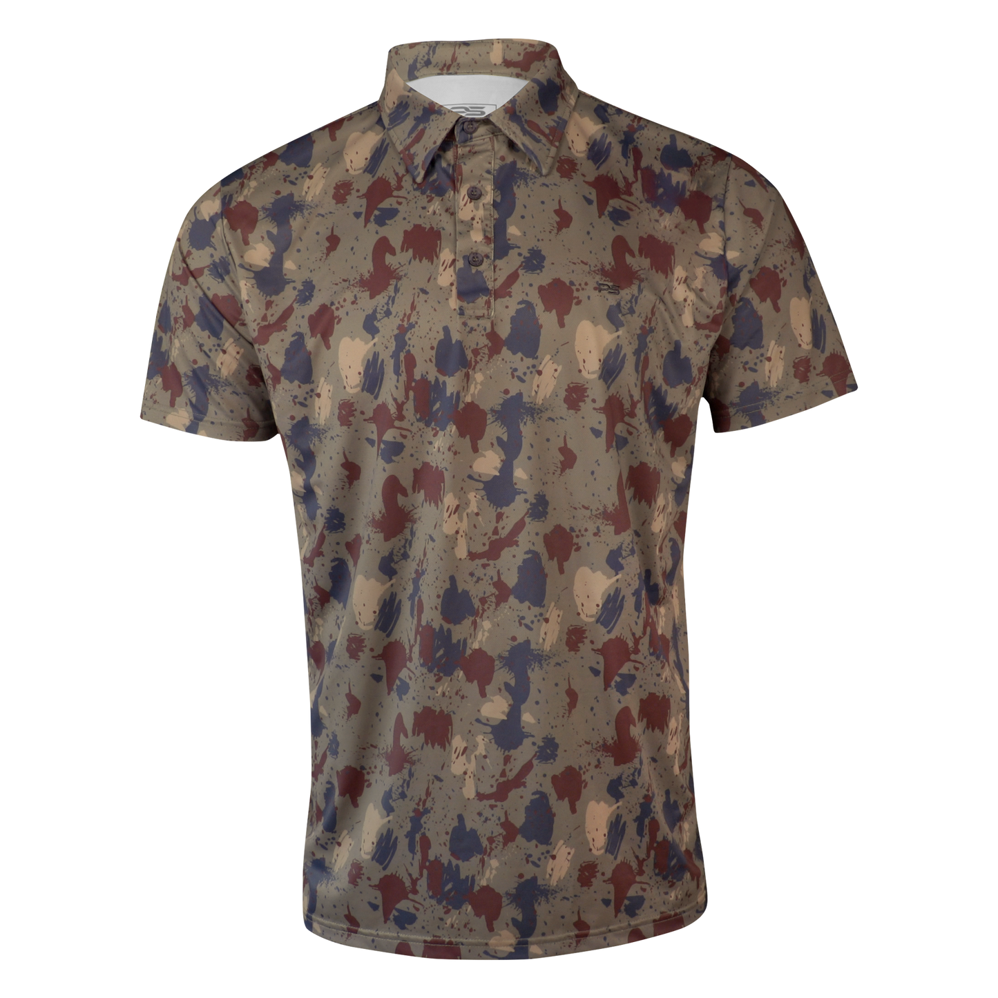 PS320G Performance Polo Shirt Clay Camo 22
