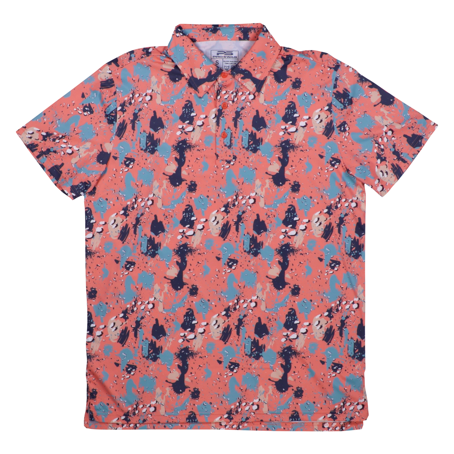 Camo Premium Series Performance Golf Polo Shirt