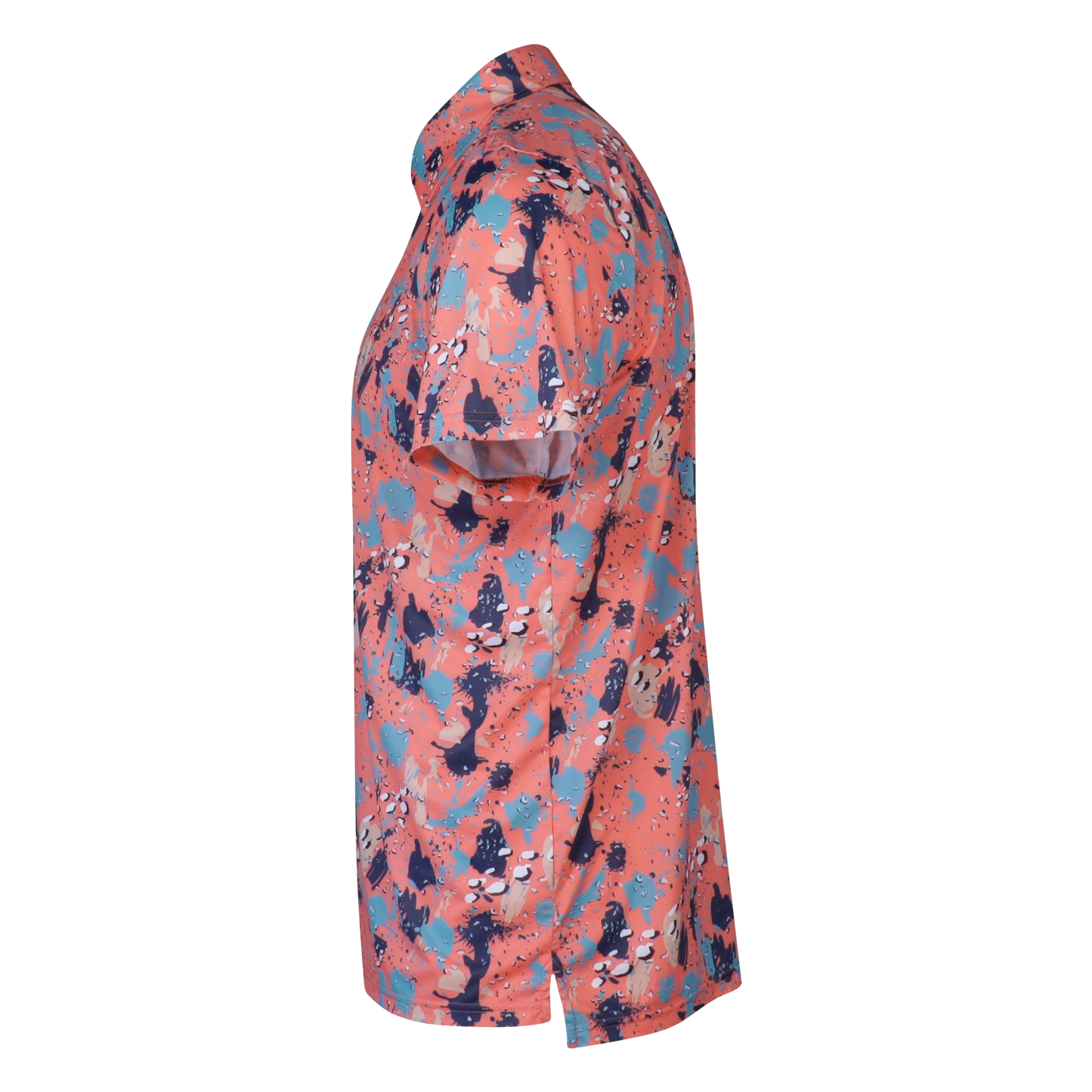 PS320G Performance Polo Shirt-Coral Reef Camo 19