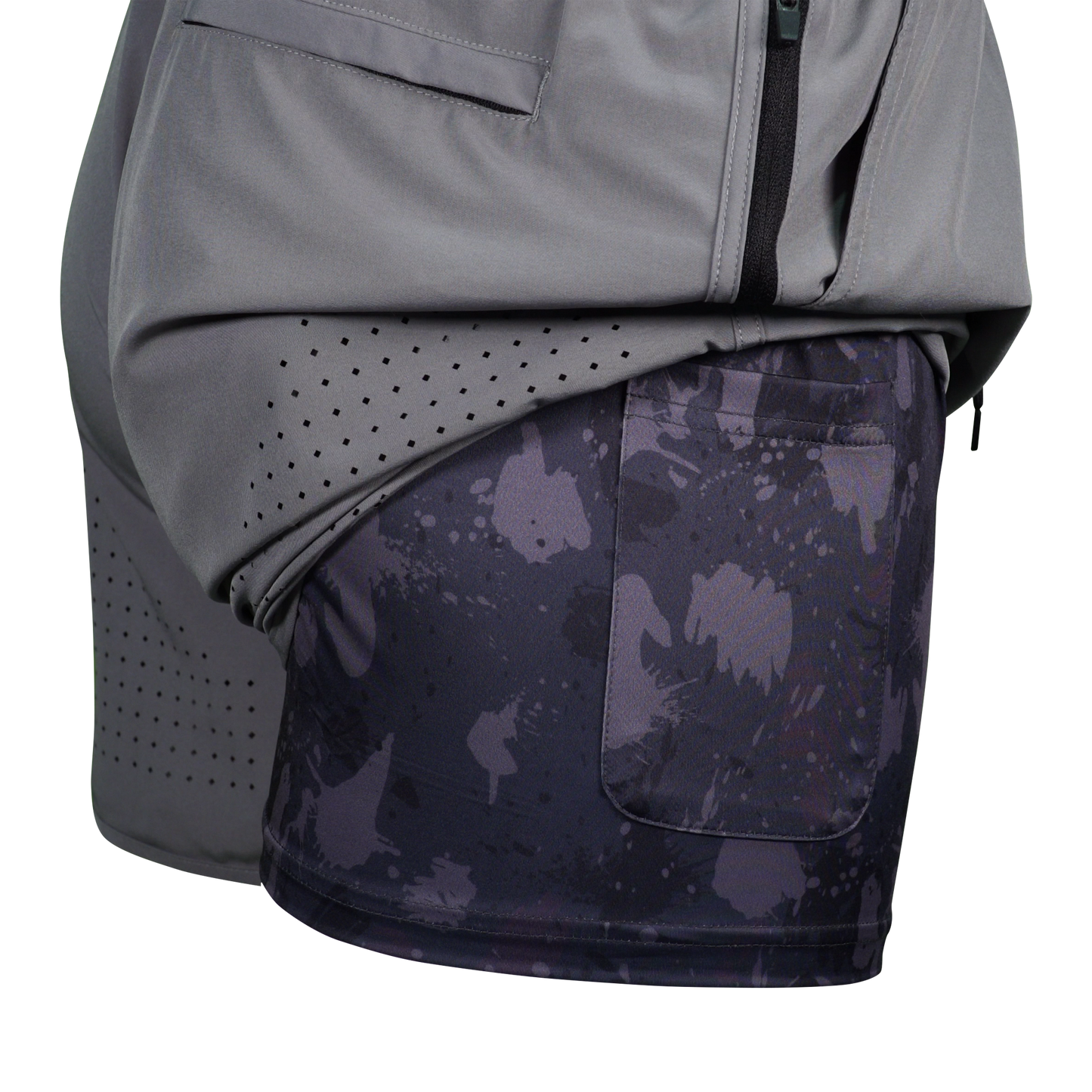PS50Y Youth Performance Shorts-Gray
