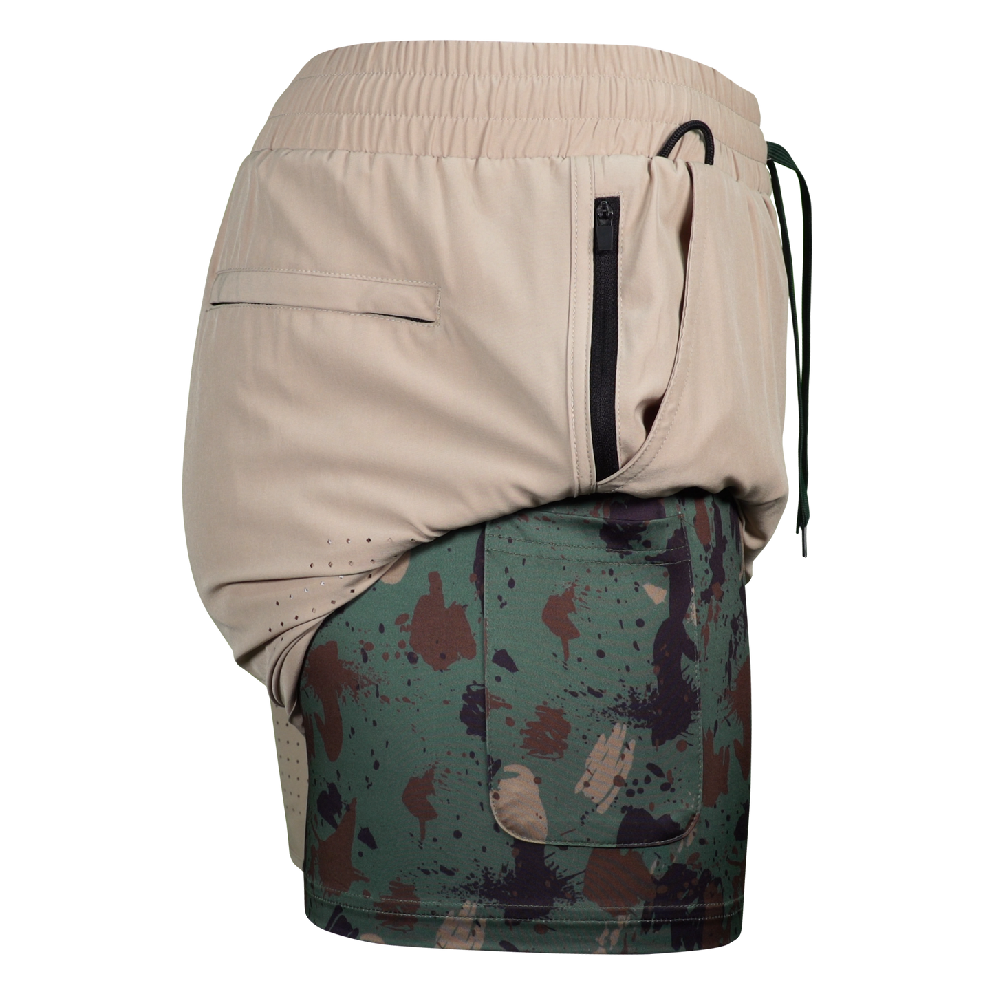 PS50Y Youth Performance Shorts-Khaki