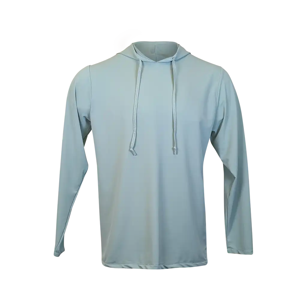 PS300H Long Sleeve Performance Fishing Hoodie - Seafoam Green