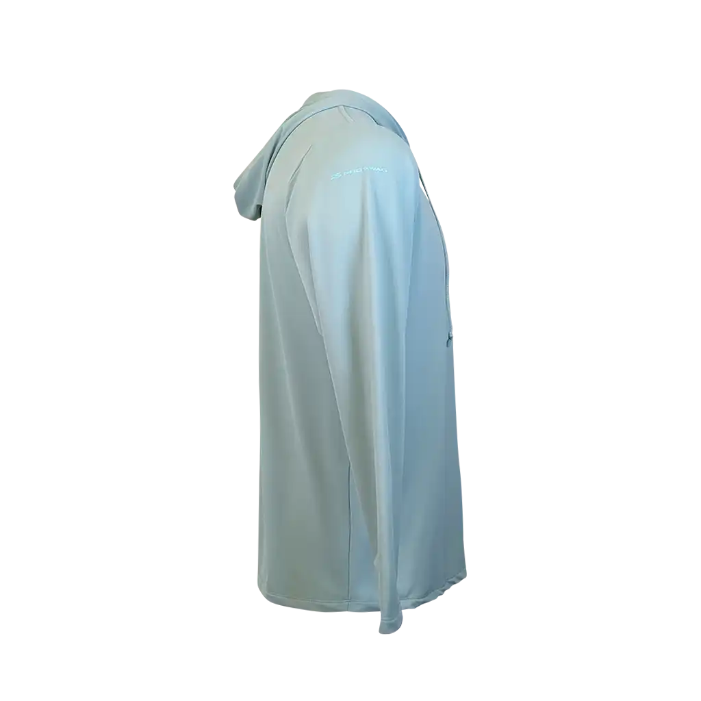 PS300H Long Sleeve Performance Fishing Hoodie - Seafoam Green