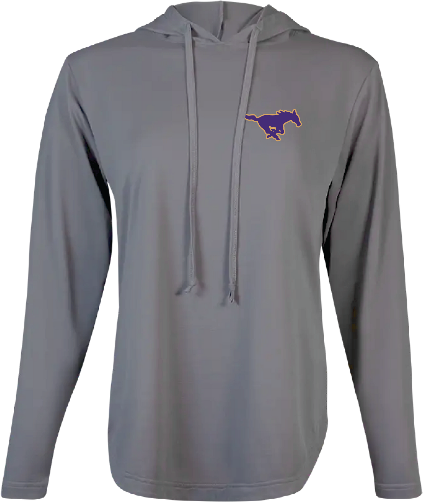 PS300HW Womens Mustang - Fossil Gray Hoodie